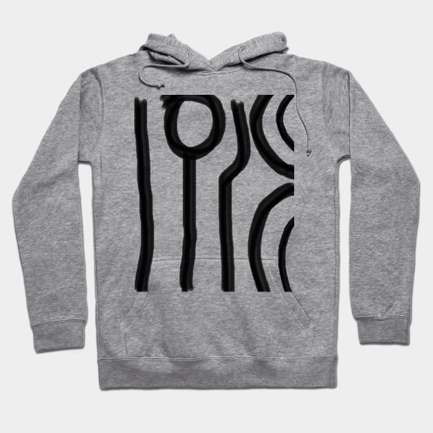 African Pattern Art Hoodie by AyhanKeser